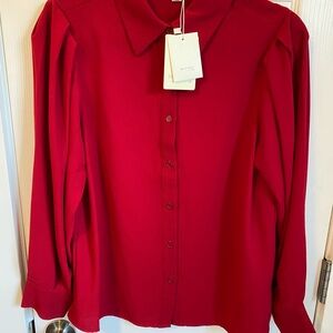 Chic Scarlet Women's Blouse